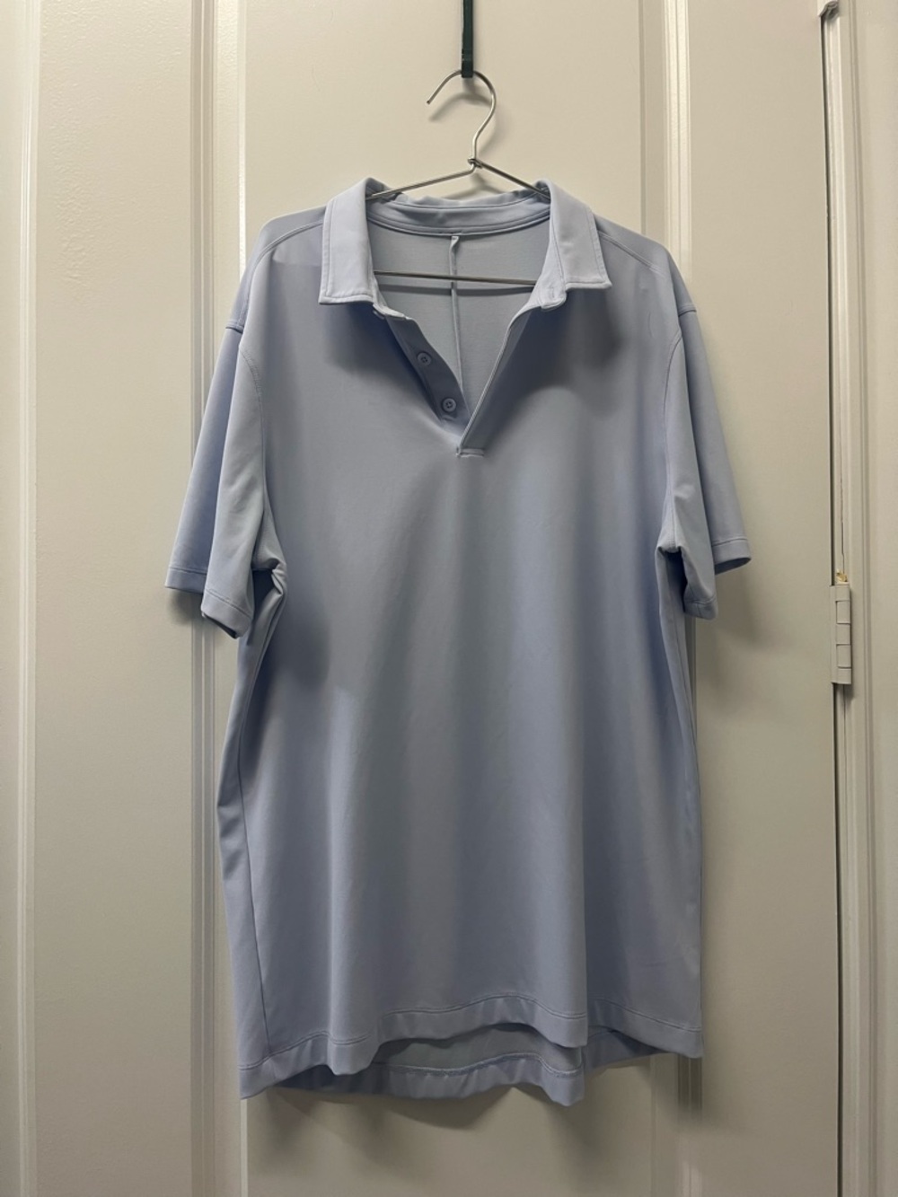 Light Blue Men’s Lululemon Polo Shirt
